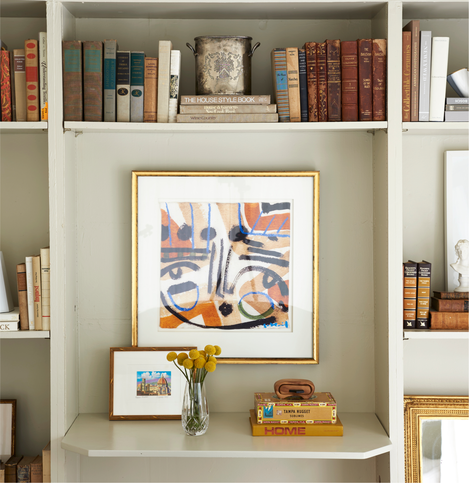 shelf styling