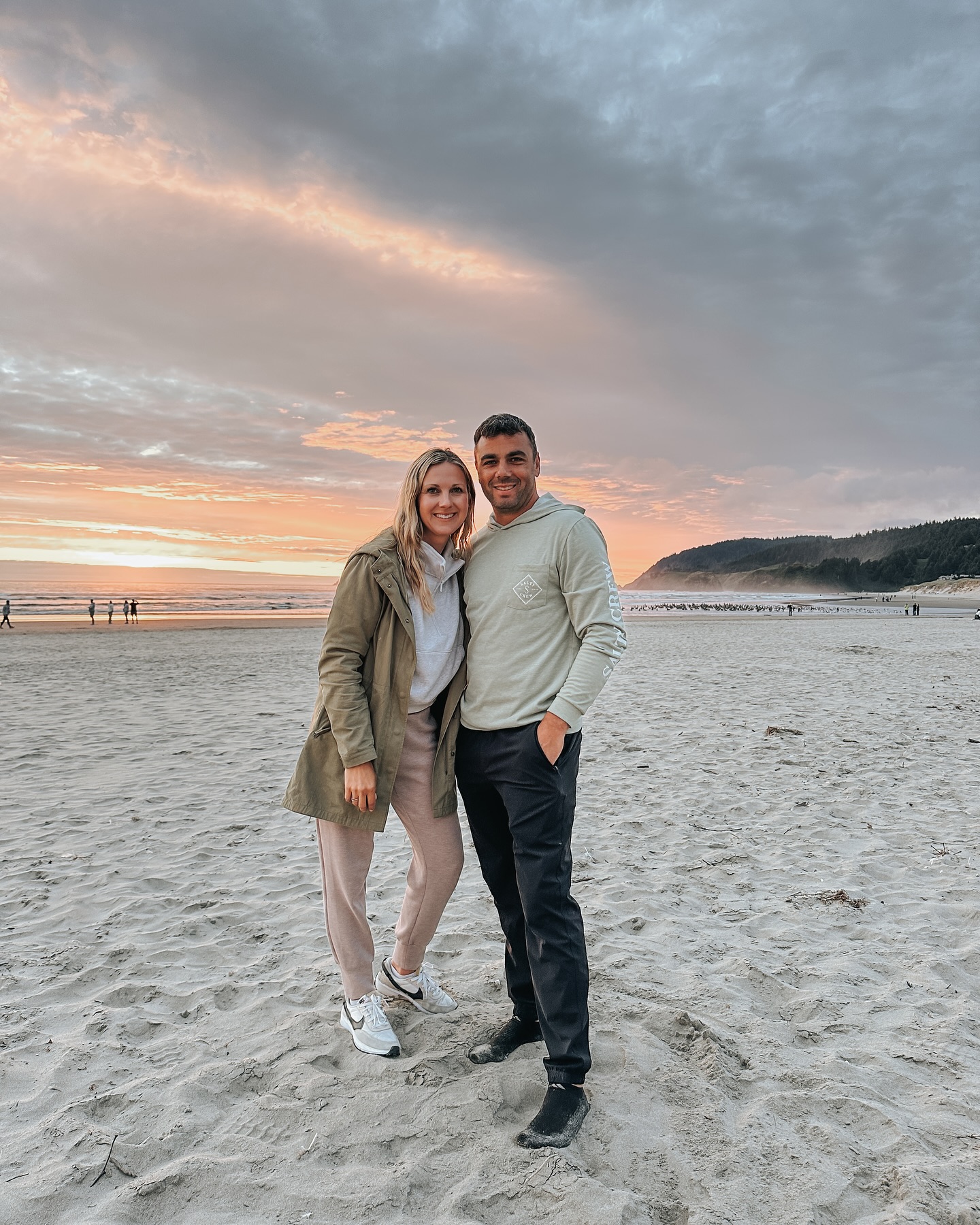 couple on the beach