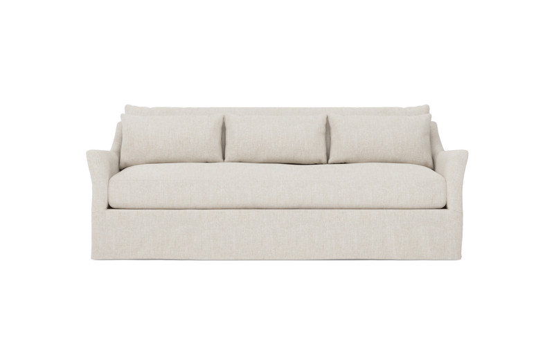 Pauline Sea Salt Performance Slipcovered Sofa - 85"