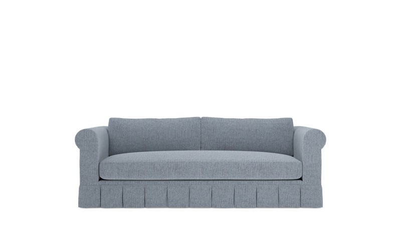 McKinley Tidal Pool Performance Skirted Sofa - 90”