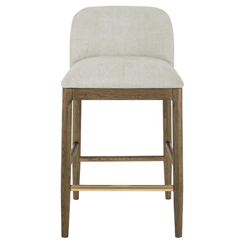 Clia Modern Classic Cream Performance Natural Oak Counter Stool