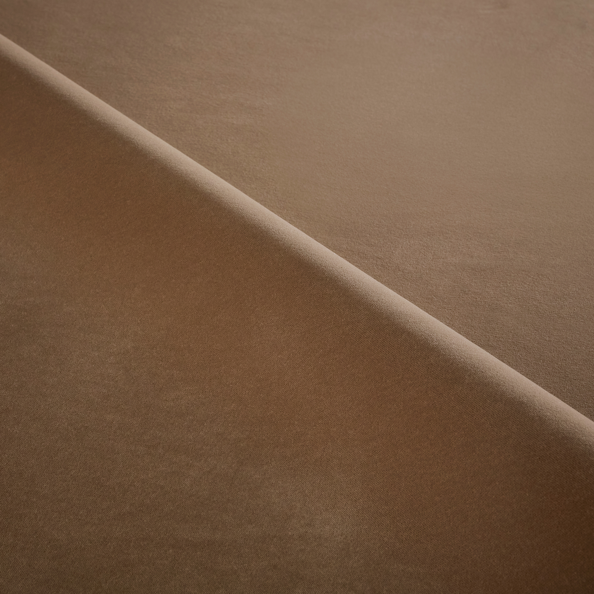 Mocha Mist Velvet fabric swatch