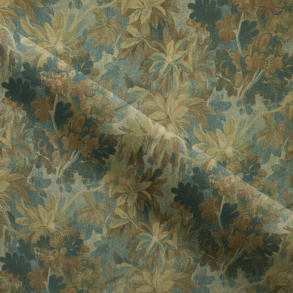Verdant Tapestry Velvet fabric swatch