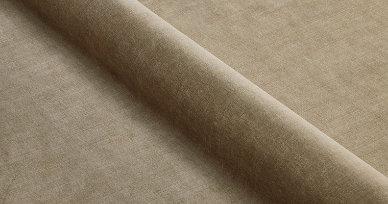 Wheat Velvet fabric swatch